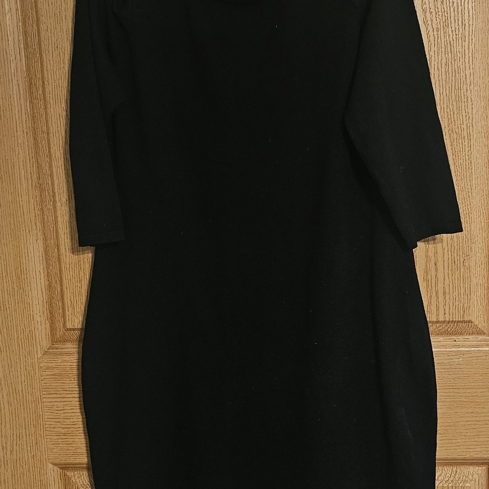 Calvin Klein Black Coldsholder Dress Dress